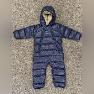 Patagonia Navy Blue Infant Hi-Loft Down Sweater™ Bunting